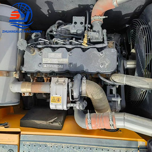 Excavatrice sur pneus Hyundai 210WVS d'occasion en bon état, meilleur prix, 21 tonnes, excavatrices d'occasion de taille moyenne, Hyundai 210W-7 210W-9 210WVS - Product Image 6