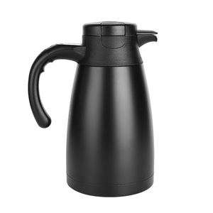 Hervidor Portátil de 1200 ml, Doble Capa de Acero Inoxidable, Mantiene el Calor, para Uso en el Automóvil - Product Image 1