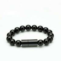 Bracelets créatifs couleur sucre, chaîne à main, câble USB, pour téléphone Android