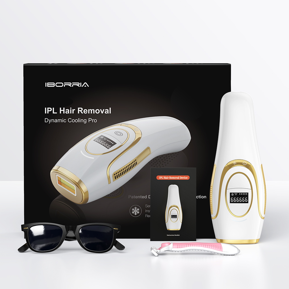 Ipl epilator dingin es, alat Pencabut bulu laser ipl profesional, penggunaan rumah dengan pendingin