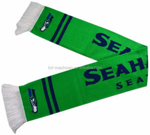 HD di marca ad alta velocità beanie e sciarpa di lavoro a maglia macchina - Product Image 3