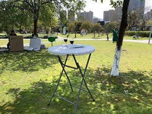 <span class=keywords><strong>Table</strong></span> multifonctionnelle moderne blanche ronde <span class=keywords><strong>mini</strong></span> <span class=keywords><strong>table</strong></span> <span class=keywords><strong>basse</strong></span> <span class=keywords><strong>pliante</strong></span> en plastique adaptée au mariage garden party <span class=keywords><strong>camping</strong></span> - Product Image 6