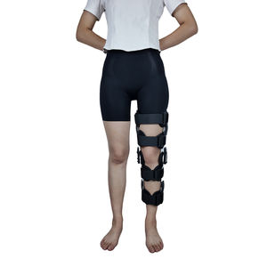 수술 후 사용하는 의료용 정형외과 다리 무릎 보조기, 조절 가능한 <span class=keywords><strong>ACL</strong></span> 지지 금속 힌지 ROM 무릎 관절 보조기 - Product Image 3