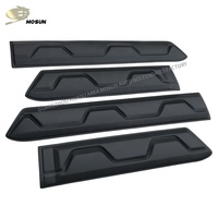 Revêtement de corps ABS couvercle de porte latérale en plastique noir mat moulure latérale pour FORD RANGER T6 T7 T8 2012-2021