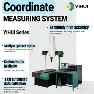 Máquina de Medición por Coordenadas (CMM) <span class=keywords><strong>Manual</strong></span> 3D YIHUI YIHUI575 para Granito y Acero con Precisión de 3UM, Sonda <span class=keywords><strong>Renishaw</strong></span> y Recorrido de 500x700x500mm - Product Image 2