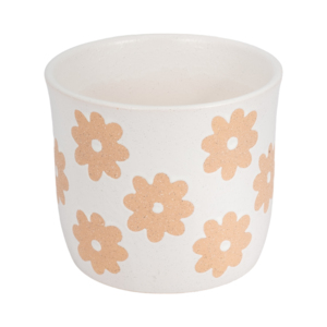 Vaso per Fiori da Interno ed Esterno, Design Moderno con Dolce Motivo Floreale - Product Image 2
