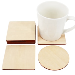 Vietnam Factory Classic Manufacture Custom 3MM Plywood Unfinished Wood <b>Coasters</b> <b>for</b> <b>Drink</b> - Product Image 6