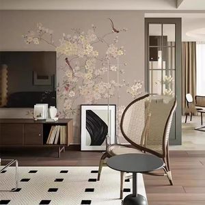 <span class=keywords><strong>Tapisserie</strong></span> brodée à thème naturel, artisanat traditionnel, art textile de luxe pour salon et bureau - Product Image 2