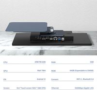 De All-in-One desktop-pc, uitgerust met een ARM RK3399 processor, geniet van snellere bewerking met 4GB LPDDR4x RAM en 64GB opslag.