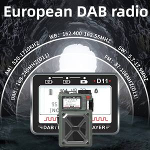 Radio Digital de Fábrica con Bluetooth 5.0, Radio FM/AM para Exteriores, Carga Solar, Banco de Energía de 4000mAh, Alerta SOS, Plástico ABS, Banda Completa - Product Image 2