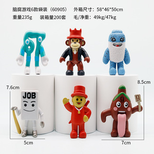 Ensemble de 8 figurines de poupées Steal a Brainrot 9 No <span class=keywords><strong>House</strong></span>, modèle de poupée, périphériques de jeu, décorations de bureau - Product Image 6