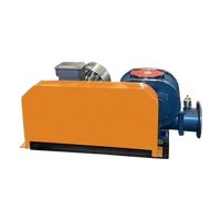 Industrie du traitement des eaux usées Projet STP Ventilateur de racines électrique Souffleur d'air Refroidissement de l'air Refroidissement de l'eau Ventilateur positif