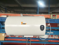 Chauffe-eau solaire à panneaux plats pressurisés à économie d'énergie, alimenté par l'énergie solaire photovoltaïque