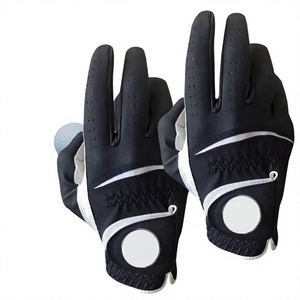 Premium Men’s Black Golf <b>Gloves</b> - Anti-slip and Durable Sports Gear for Professional Golfers - Product Image 1