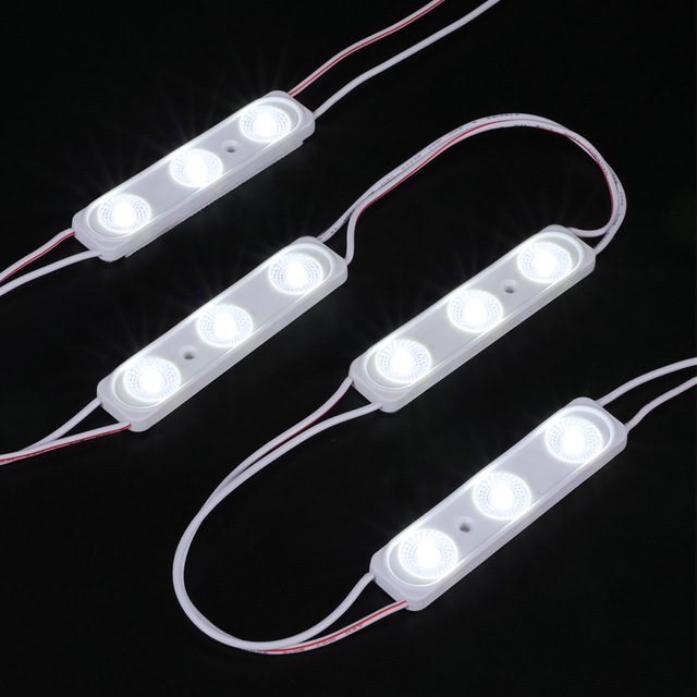Ultra Reliable 2LED Module 2W DC12V IP67 180° for 70-200mm Light Boxes