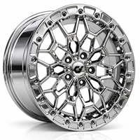Jantes GVICHN personnalisées en aluminium forgé chromé, style Beadlock, concaves profondes, pour course de dragster, pour Jeep, Toyota Tacoma, Nissan