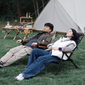 Chaise longue inclinable robuste et réglable, pliable, pour extérieur, plage, <span class=keywords><strong>camping</strong></span>, détente - Product Image 3
