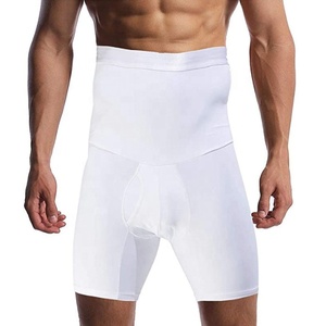 Pantaloncini Modellanti da <span class=keywords><strong>Uomo</strong></span> a Vita Alta con Controllo Pancia e Compressione per il Supporto della Postura - Product Image 3