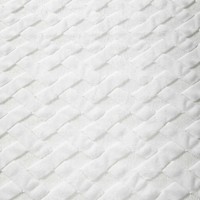 Plaid en fausse fourrure de lapin blanc, design moderne minimaliste brodé, motif à carreaux, confortable, pour toutes les saisons, décoration d'intérieur, cadeau