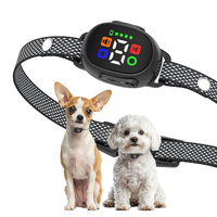 CE FCC Mini IPX7 Wasserdichtes Sicherheits-Bellstopp-Halsband mit Piepton und Vibration, 300mAh Wiederaufladbares Anti-Bell-Trainingshalsband für Hunde