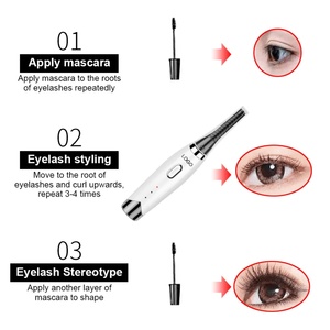 Rizador de Pestañas Eléctrico Recargable de Alta Calidad, Rizador de Pestañas en Forma de S de Larga Duración con Peine, Rizador de Pestañas Eléctrico - Product Image 6