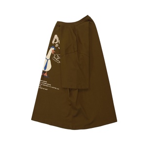 Camiseta de Hombre de Moda al por Mayor, Retro, con Estampado Divertido de Pato, de Verano, Manga Corta, 100% Algodón, Transpirable, Anti-Pilling, con Logotipo Personalizado - Product Image 3