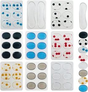 Pads d'amortissement en silicone souple transparents pour batterie et cymbales, accessoires de contrôle du son - Product Image 3