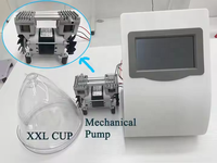 Machine puissante d'agrandissement des seins et des fesses par vibration, massage, aspiration sous vide et lifting des fesses