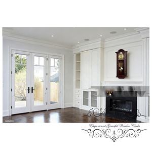 Horloge murale à <span class=keywords><strong>pendule</strong></span> de style grand-père, collection Bedford, avec sonnerie, 65 cm, en bois de cerisier et d'acajou, antique, de luxe, à quartz/mécanique - Product Image 6