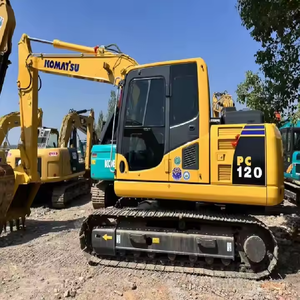 Excavadora Komatsu PC120 Usada de Primera Calidad, 12T, Maquinaria de Construcción con Alto Rendimiento y en Buenas Condiciones - Product Image 6