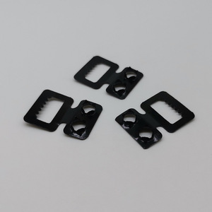 E210 Photo <b>Frame</b> Buckle Iron Rectangle Serrated Hook Durable Picture <b>Frame</b> <b>Mounting</b> Hardware - Product Image 2