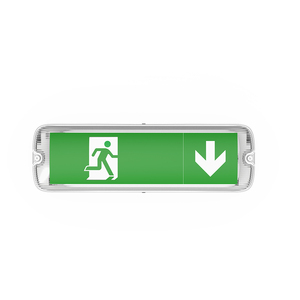 Señal de salida de emergencia LED sin mantenimiento IP65, recargable, resistente al agua, blanco frío, CE CB para seguridad contra incendios en interiores y exteriores - Product Image 3