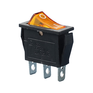 KCD3 16A Schakelaar Rocker <span class=keywords><strong>12V</strong></span> 24V, 20A 125V/250V AC Verlichte Tuimelschakelaars Rode LED 3 Pin AAN-UIT Schakelaar Huishoudapparaat - Product Image 5