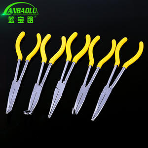 Pince à bec multifonctionnelle Anbaolu 8 pouces en acier allié à mâchoires lisses pour serrage de joints toriques dans les espaces restreints - Product Image 2