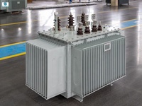 Transformateur immergé dans l'huile 35 kV, 800~2000 kVA, triphasé élévateur/abaisseur, 50/60 Hz, norme IEC, pour centrales solaires et éoliennes, certifié CE