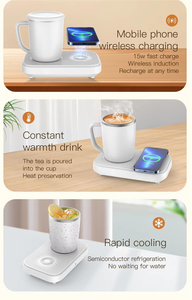 Wireless Electronic Thermostat Mug Warmer Cooler USB Power Smart Thermostat 55 6-12 Hours Thermal Insulation for Desk Use - Product Image 6