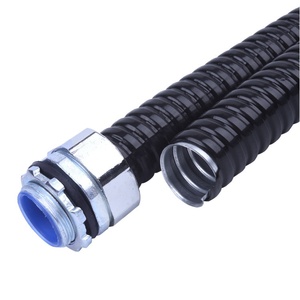 Gaine de câblage flexible en acier galvanisé plastifié Jingsheng, résistante au feu, pour le routage de câbles <span class=keywords><strong>13</strong></span>/16/20/25 mm - Product Image 1