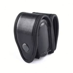 Étui de ceinture en cuir véritable à rangée unique pour portefeuille, avec attache pivotante de 10 mm pour extraction rapide, et accessoire de ceinture en plastique pour revolver - Product Image 1