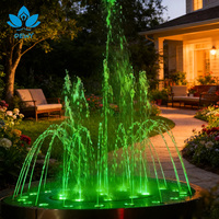 Fontaine Dansante Extérieure DEWY pour Divertissement Familial, Installation Discrète, LED Couleur, Idéale pour Parcs Résidentiels et Communautaires