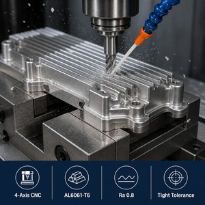 Couvre-culbuteur de moteur en alliage d'aluminium 6061 anodisé noir, usiné CNC 4 axes par <span class=keywords><strong>Billet</strong></span> Craft, étanchéité de précision - Product Image 4