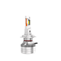 Ampoule de phare LED Canbus X9P H7 55W 12000LM à haut lumen, H3 H11 H8 9005 9006 880/881, phare LED de voiture avec ventilateur