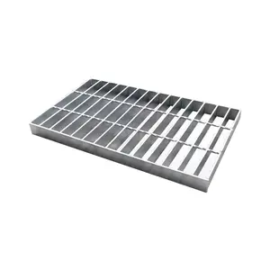 Custom Anti-Skid Compound Steel Grating Chequered Plate Trench Cover for Municipal Roads and Garden Facilities