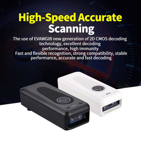 BT CMOS <strong>Portable</strong> Blue Tooth Barcode <strong>Scanner</strong> QR Code <strong>Scanner</strong> Pocket Storage Mini <strong>Scanning</strong> Machine - Product Image 3