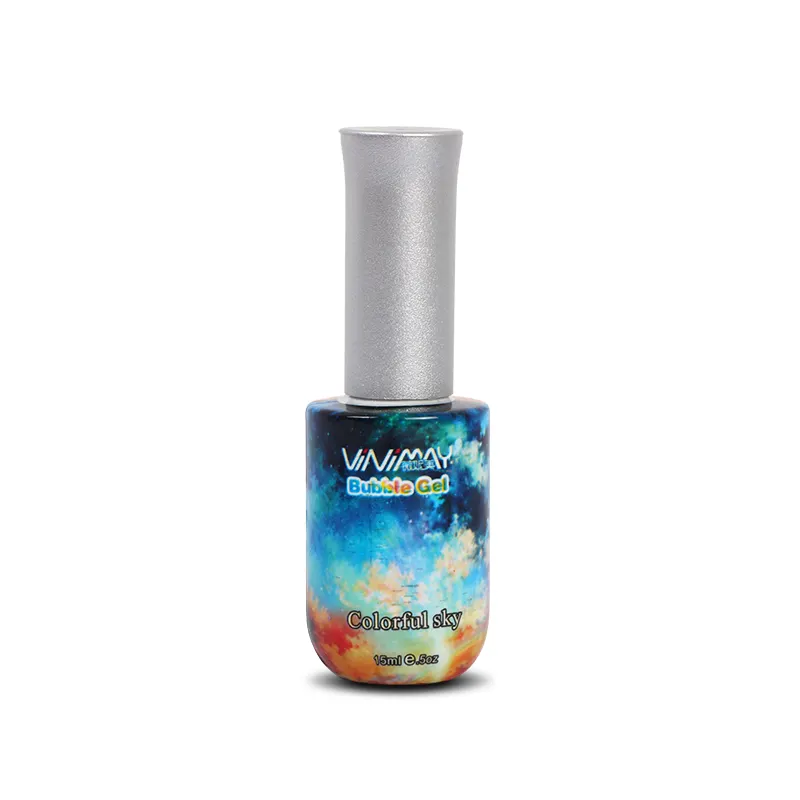 LET Nail Art Supplies Watercolor Ink Gel Nail Polish Blooming Gel Magic Smudge Bubble Liquid DIY Varnish