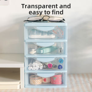 <span class=keywords><strong>2</strong></span>/<span class=keywords><strong>3</strong></span>/4/5 Schichten Stapelbare Kunststoff Home Office Kunststoff Schublade Desktop Makeup Organizer Schubladen <span class=keywords><strong>Box</strong></span> - Product Image 4