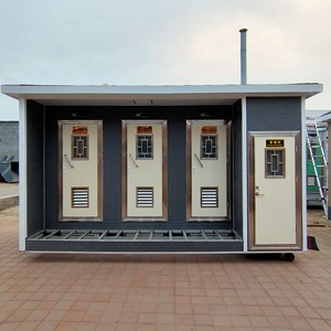 Unité de toilettes portables avec installation facile pour usage extérieur - Product Image 1