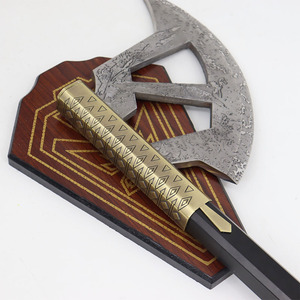 1:1 riproduzione del modello in metallo dell'ascia di Gimli dal signore degli anelli <span class=keywords><strong>la</strong></span> <span class=keywords><strong>compagnia</strong></span> del giocattolo di scena della pellicola ad anello - Product Image 5