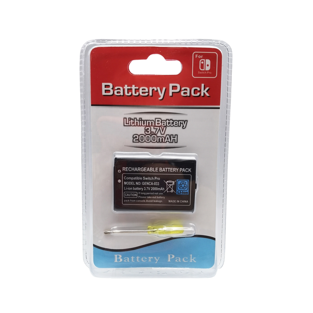 2000mAh CTR-003 Battery Pack for Nintendo Switch Pro Wireless Controller