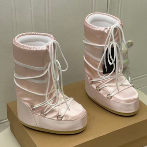 Botas de Invierno Desmontables para Mujer, a la Moda, hasta la Rodilla, con Suela de Cuero Antideslizante, Tacón Grueso, Impermeables y Cálidas - Product Image 3