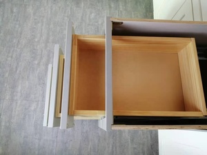 RTA armoires de cuisine, tiroir en bois en caoutchouc massif Standard américain en queue d'aronde - Product Image 4